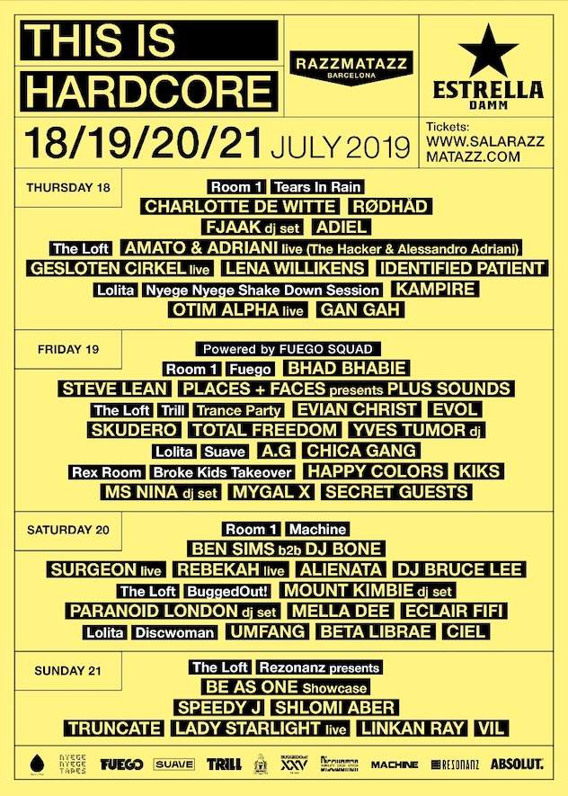 Barcelona's Razzmatazz reveals This Is Hardcore programme in July image
