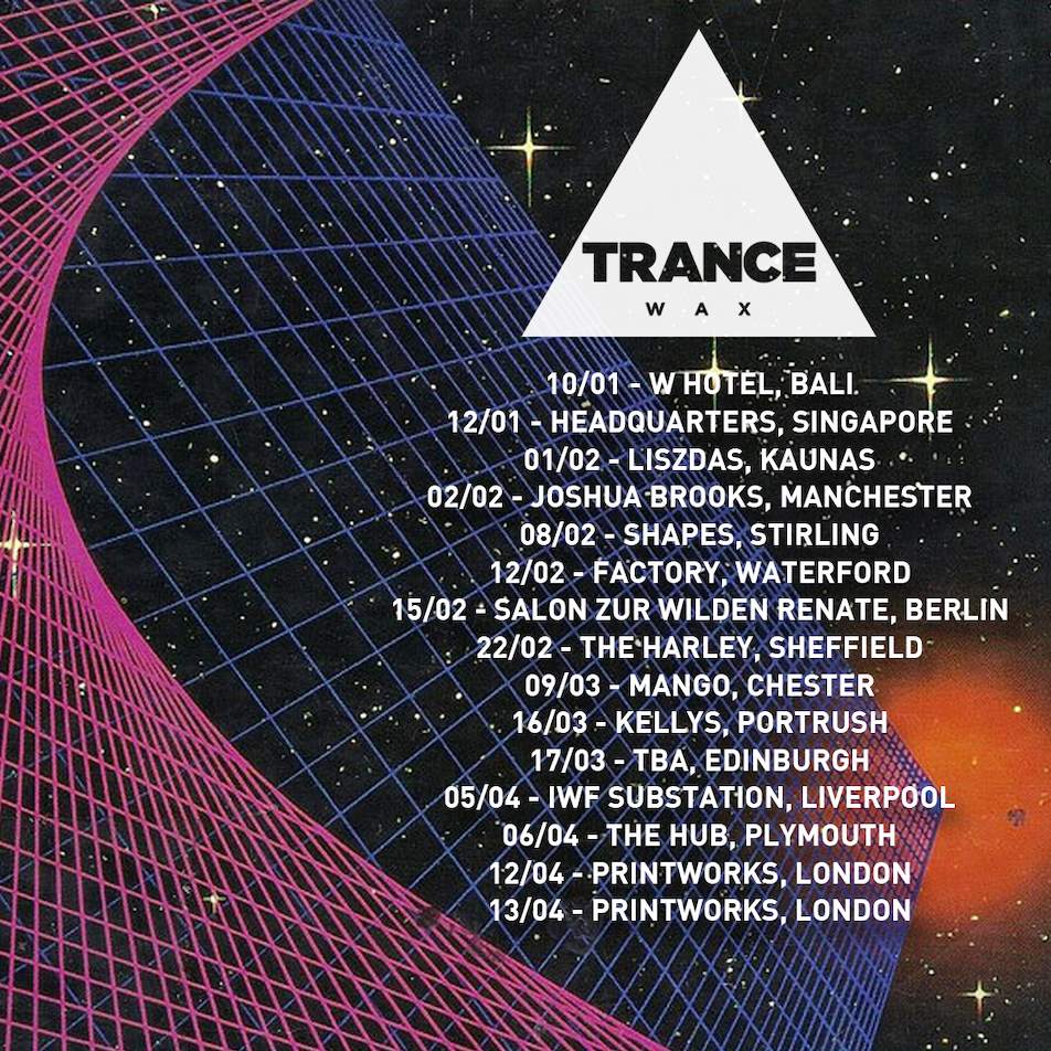 Ejeca releases fifth Trance Wax EP, announces tour image