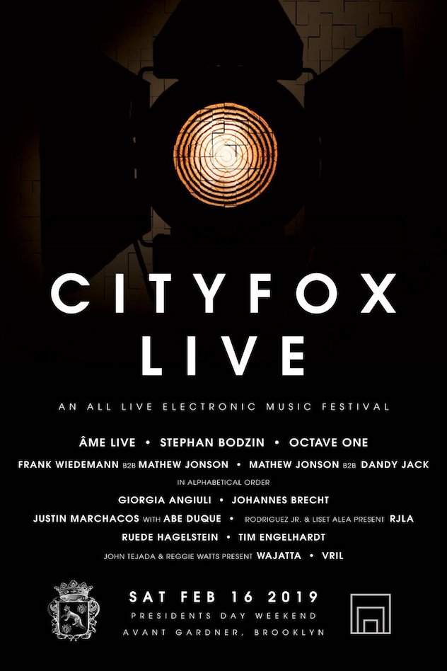 Brooklyn's Cityfox announces all-live electronic lineup image