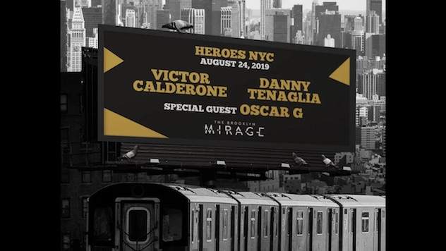 Victor Calderone and Danny Tenaglia share a bill at Brooklyn Mirage image