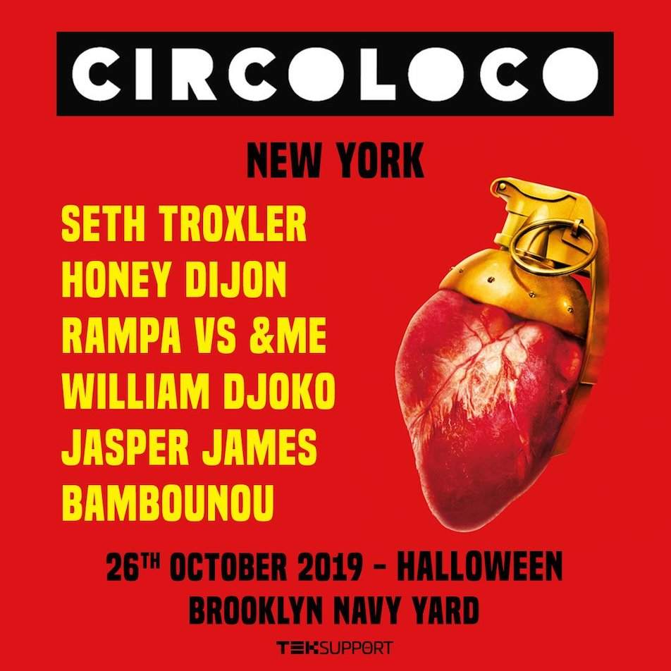 Teksupport and Circoloco team up for Circoloco Halloween in New York image