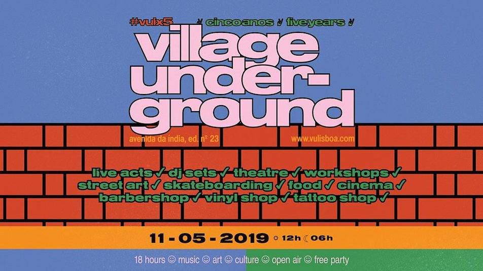 Village Underground Lisboa celebrates five years with 18-hour party image