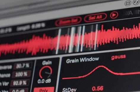 Ableton gets new granular synth, Grain Scanner image