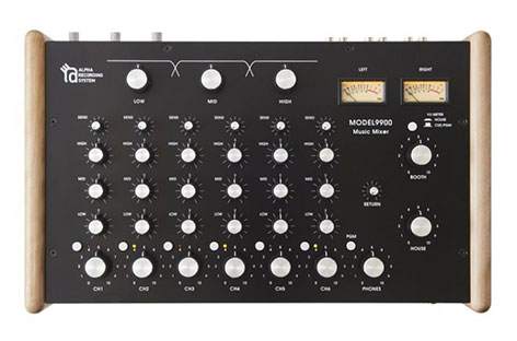 New six-channel rotary DJ mixer on the way from Alpha Recording