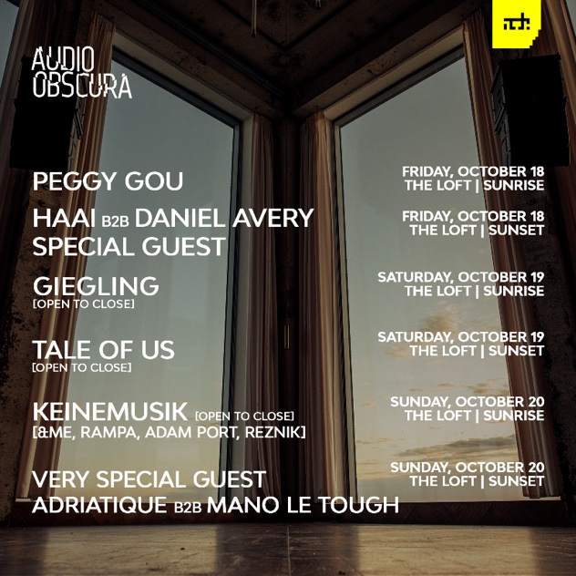 Audio Obscura returns to The Loft for ADE image