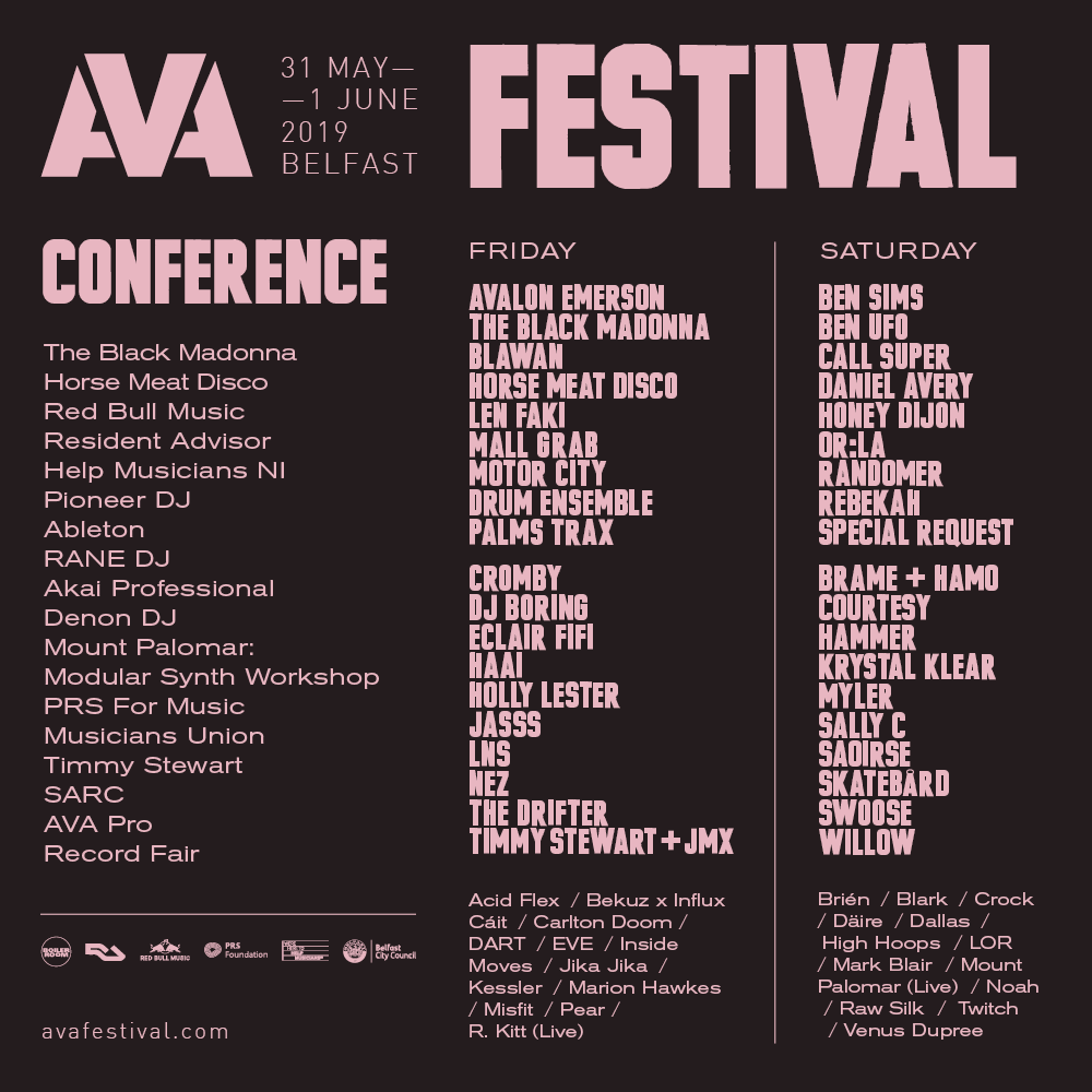 RA to host live Exchange with The Black Madonna at AVA Festival's 2019 conference image