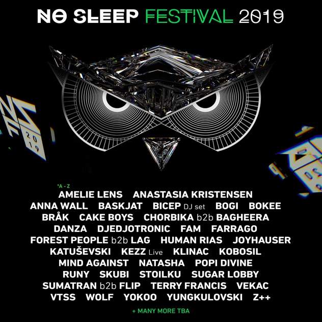 No Sleep Festival 2019 returns to Belgrade with Anastasia Kristensen, Bicep image
