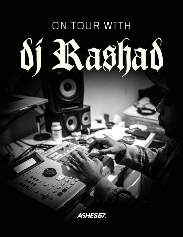 An interview with Ashes57, the photographer behind the new DJ Rashad book image