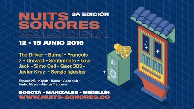 Nuits Sonores Colombia heads to Bogotá, Medellín and Manizales in June image