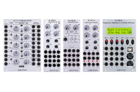 Eurorack pioneer Doepfer streamlines polyphonic patches with new range of modules image