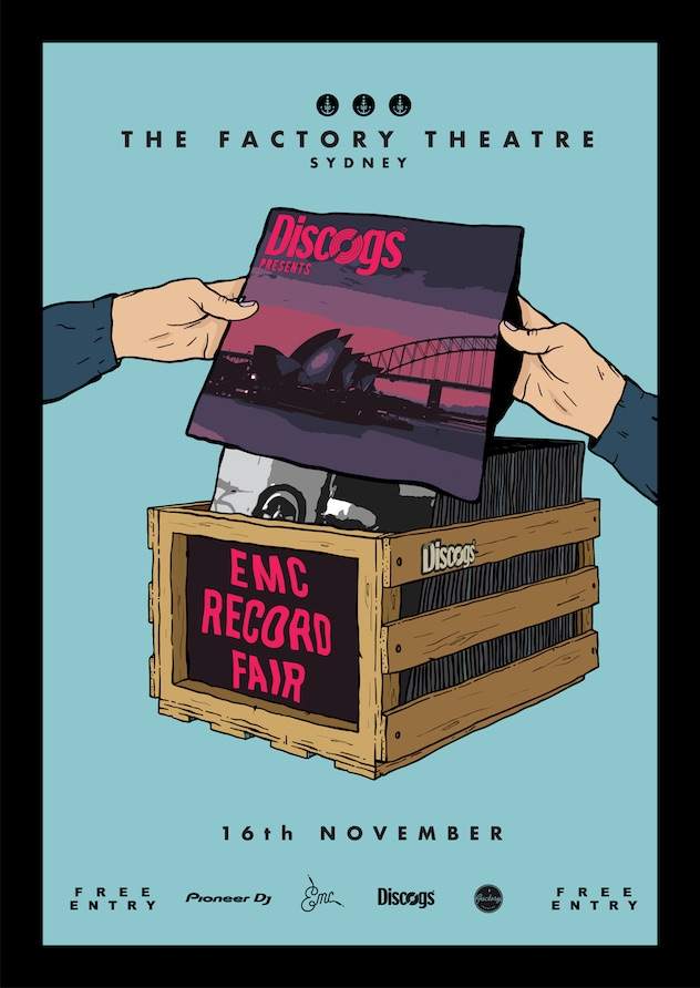 Discogs to host a record fair at this year's Electronic Music Conference in Sydney image