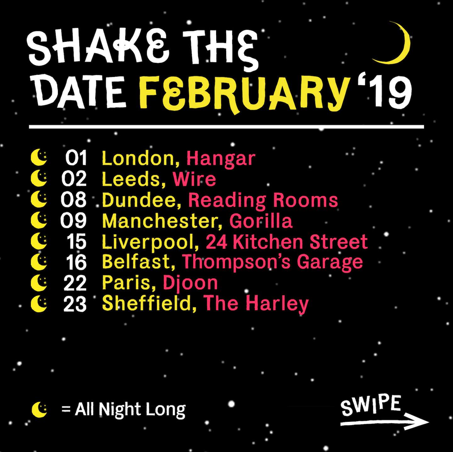 Dan Shake plots all-night-long tour in February image