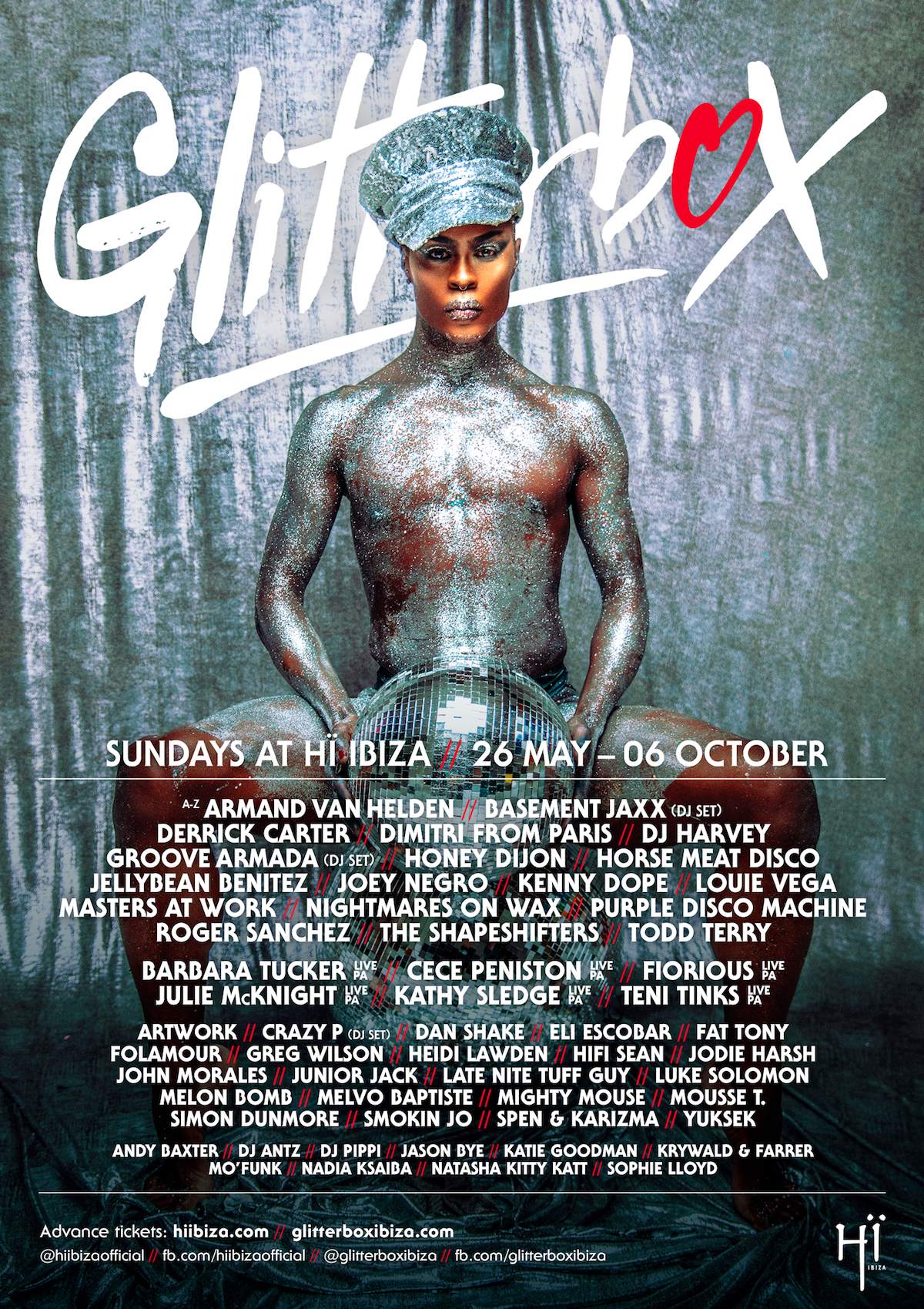 Glitterbox reveals programme for Hï Ibiza residency image