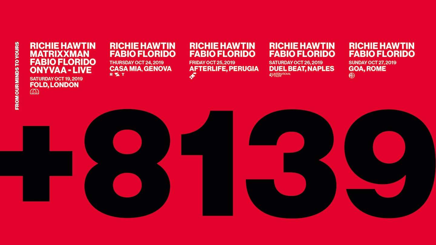 Richie Hawtin plans Plus8 club tour in UK and Italy image