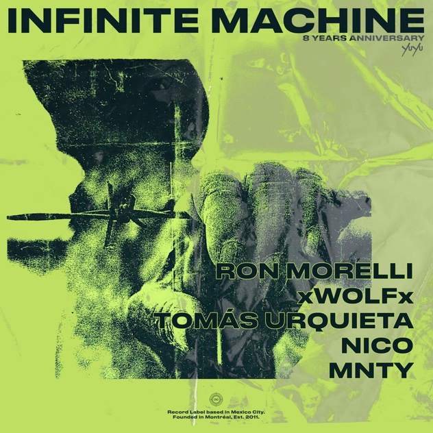 Infinite Machine celebrates eight years with Ron Morelli in Mexico City image