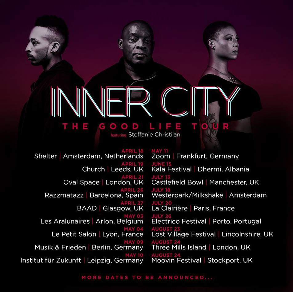 Inner City reveal 2019 European tour dates image