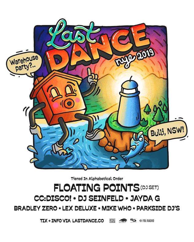 Wollongong's Last Dance NYE returns with Floating Points, Jayda G, DJ Seinfeld image