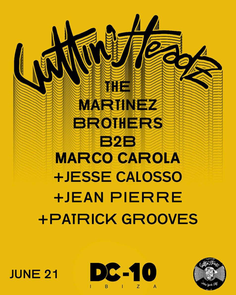 The Martinez Brothers to host three Cuttin' Headz parties at Ibiza's DC-10 image