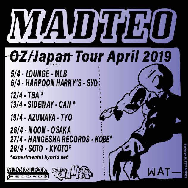 Madteo lines up four shows in Japan image