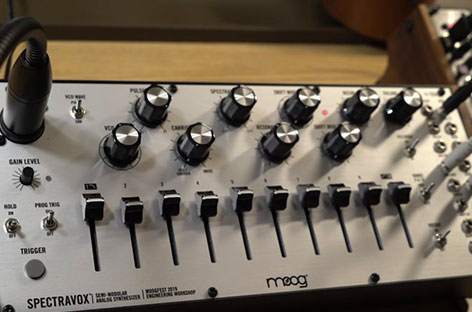 Moog explores speech synthesis with new limited Spectravox Eurorack synth image