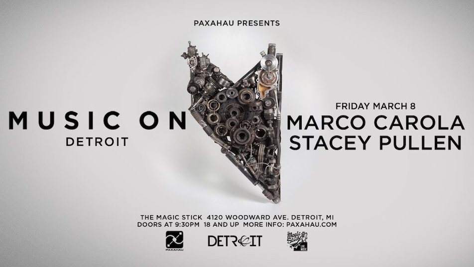 Marco Carola brings Music On to Detroit with Stacey Pullen image