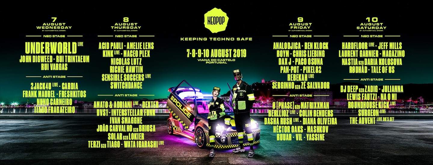 Portugal's Neopop Festival finalises 2019 lineup image