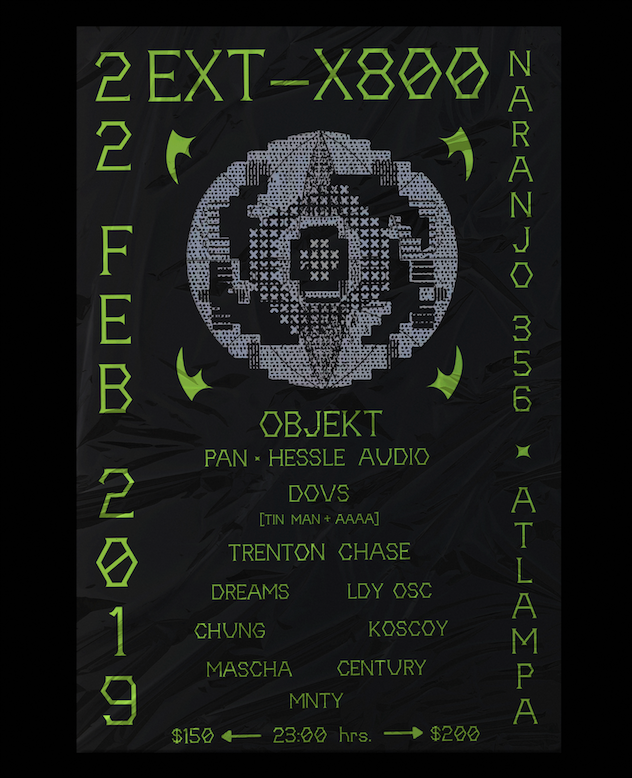 Objekt to play a warehouse party in Mexico City tomorrow image