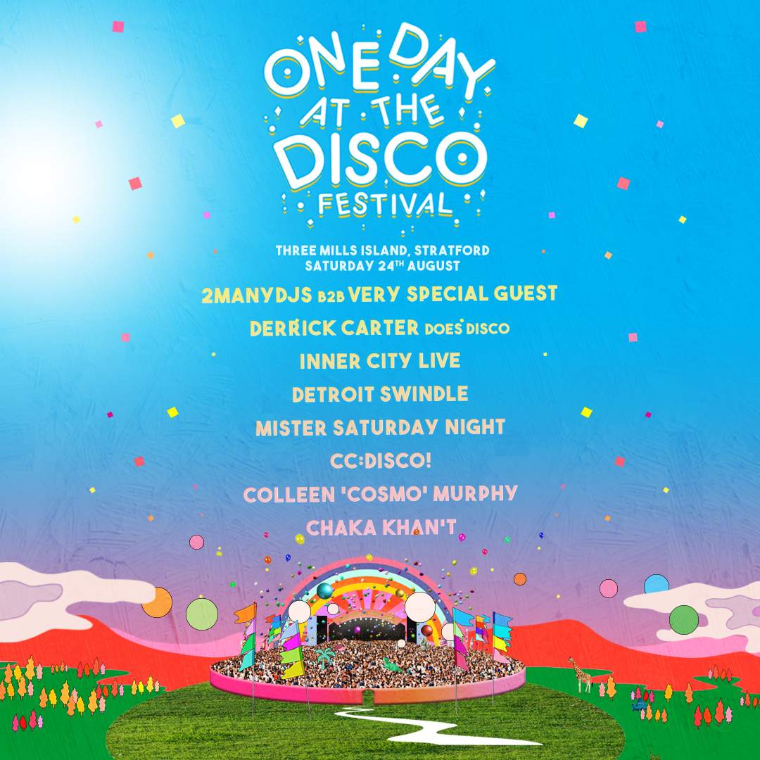 New London festival One Day At The Disco comes to Three Mills Island image