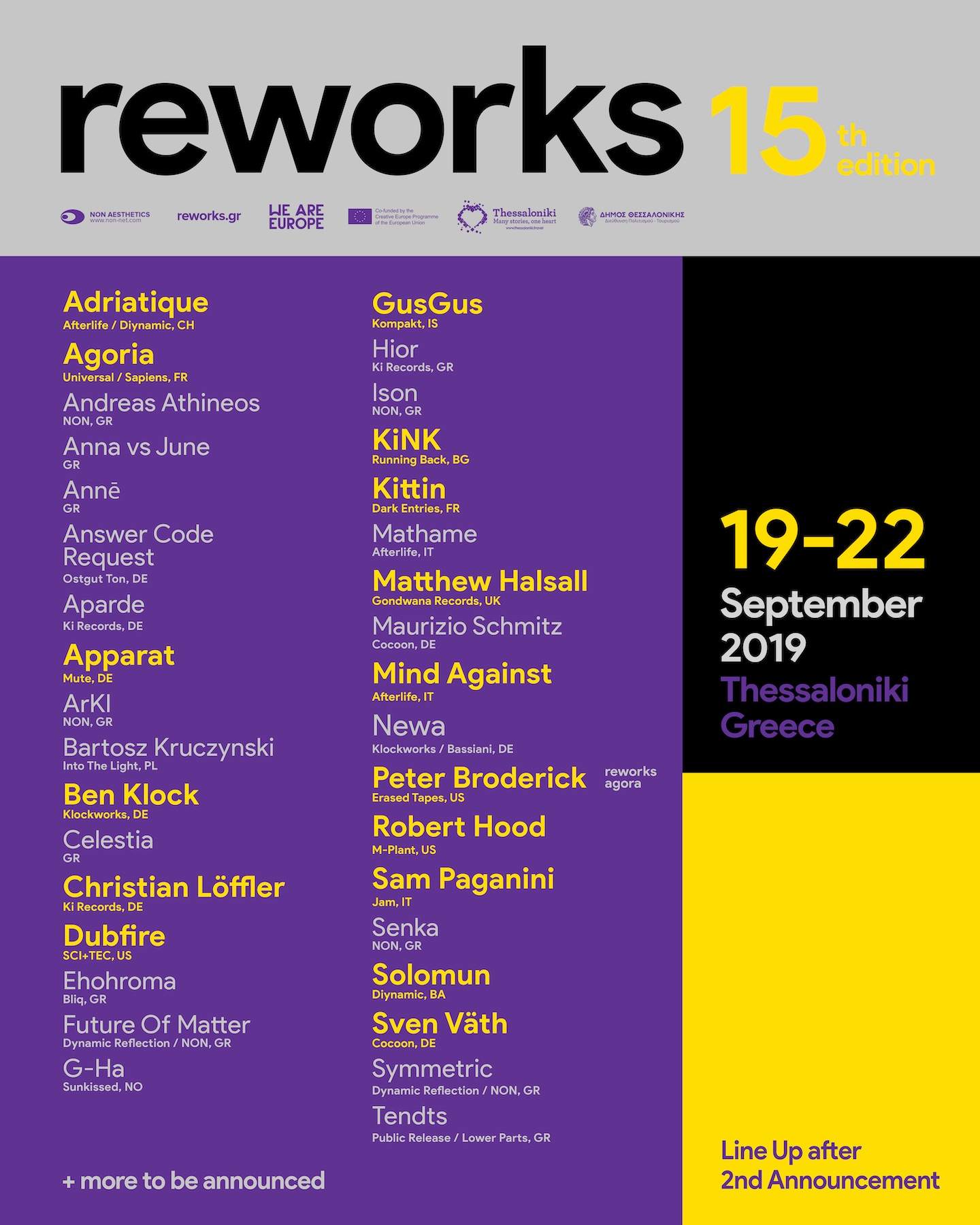 Reworks Festival adds Robert Hood for 2019 image