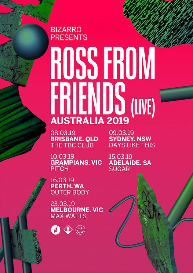 Ross From Friends to hit five Australian cities image