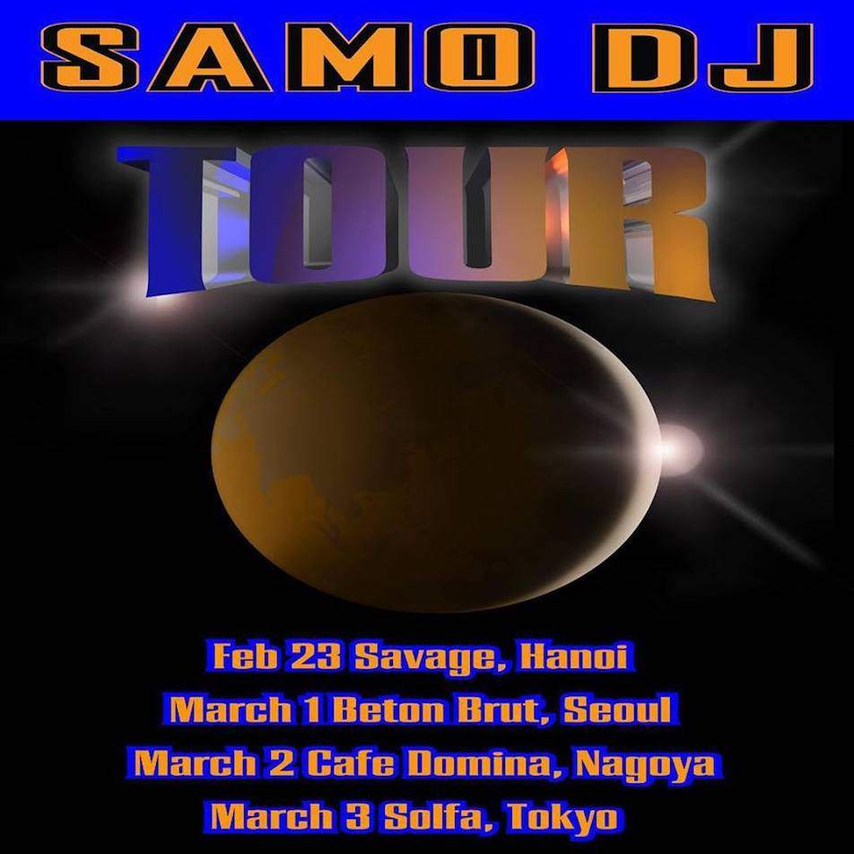 Samo DJがアジアツアーを敢行 image