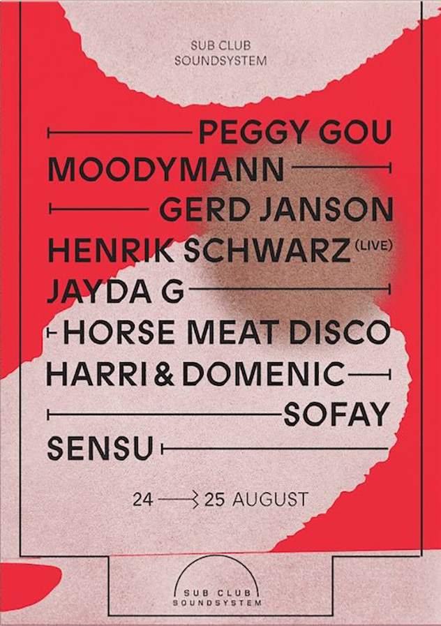 Sub Club Soundsystem weekender brings Moodymann, Peggy Gou, Jayda G to Glasgow image