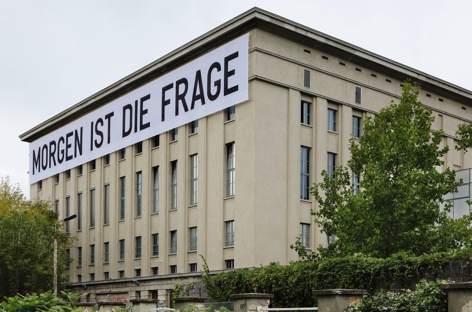 Berghain reopened as an art gallery today image