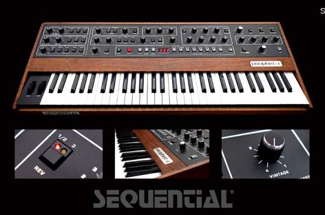 Sequential remakes the legendary Prophet-5 synthesizer image