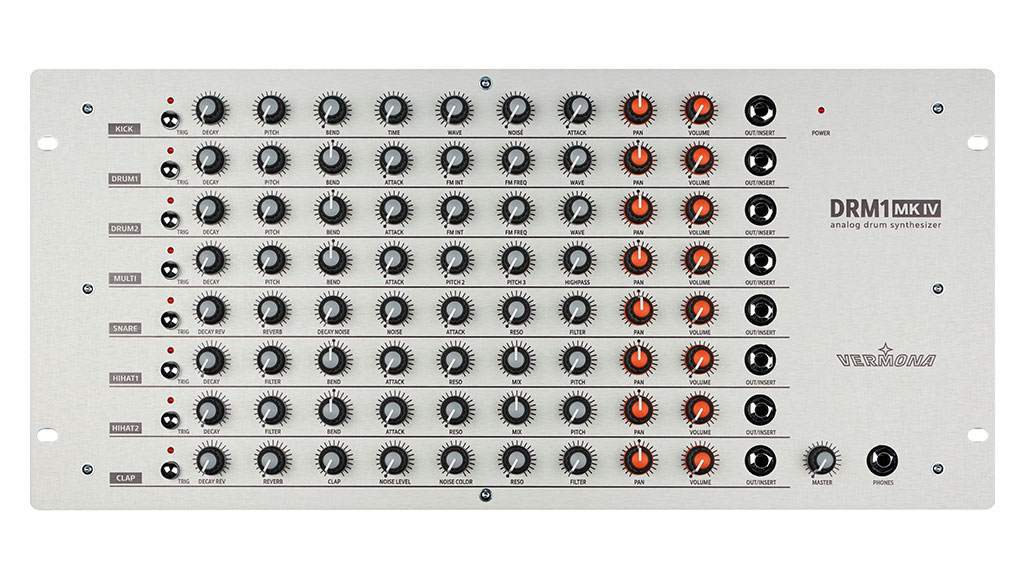 Vermona's DRM1 analogue drum synth gets first update in 15 years image