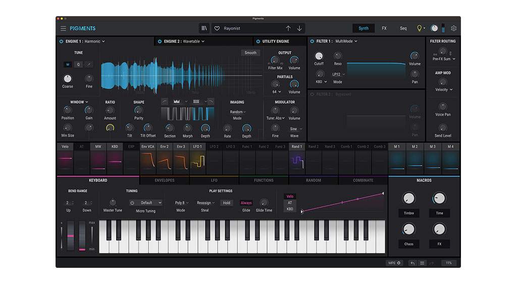 Arturia upgrades flagship softsynth Pigments image