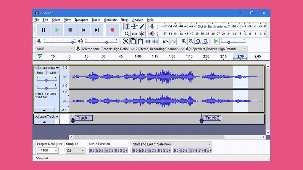 Free open source audio software Audacity gets major update image