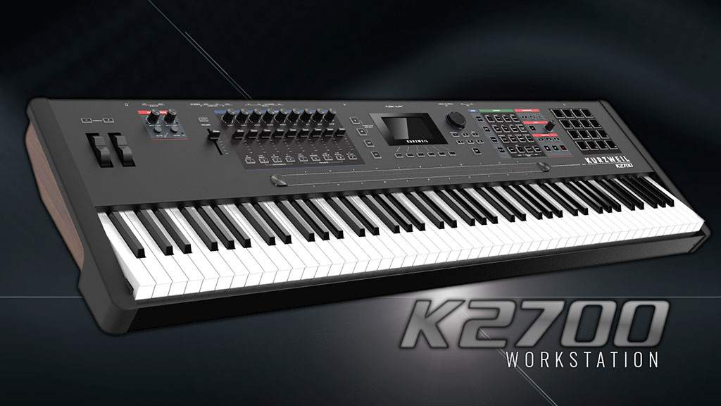 Kurzweil updates K2 series with new K2700 workstation image