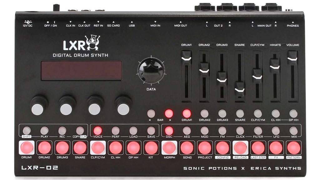 LXR drum machine reborn as Sonic Potions and Erica Synths collab image