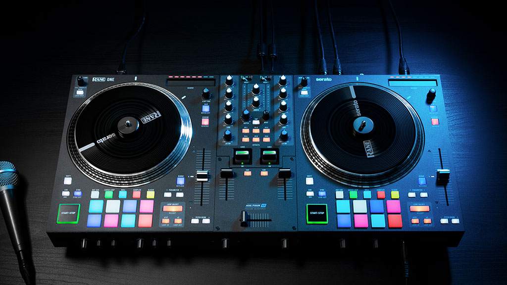 RANE presents ONE DJ controller with motorised platters image