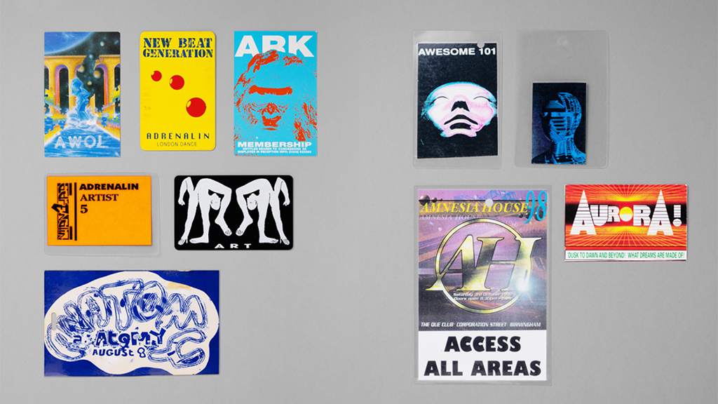New book documents acid house and UK rave membership cards image