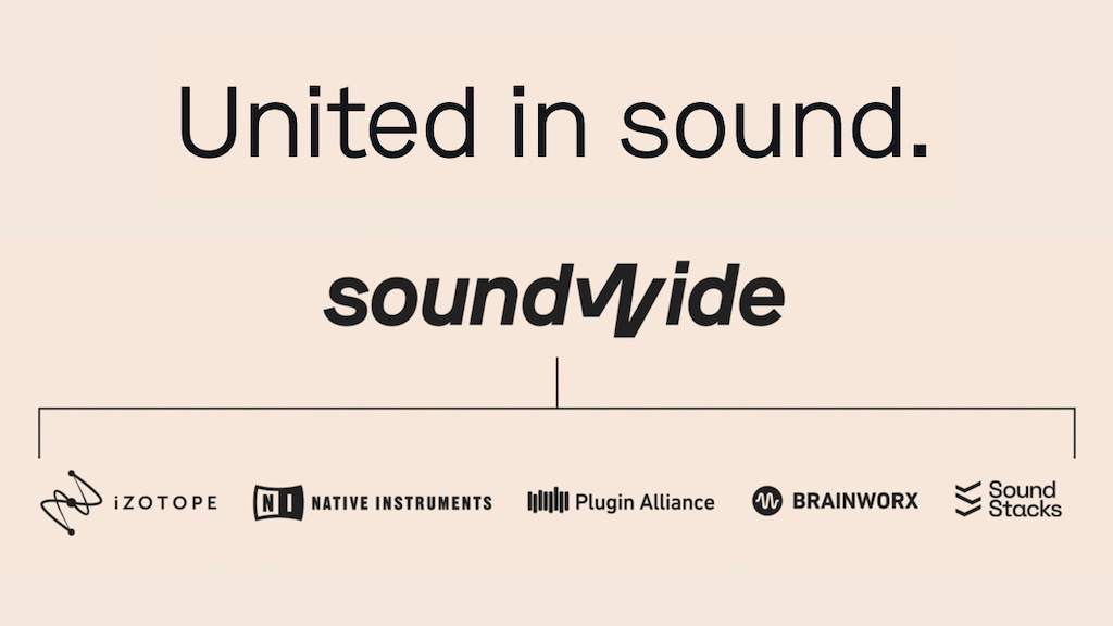 Native Instruments, iZotope, Plugin Alliance and Brainworx create new parent company, Soundwide image