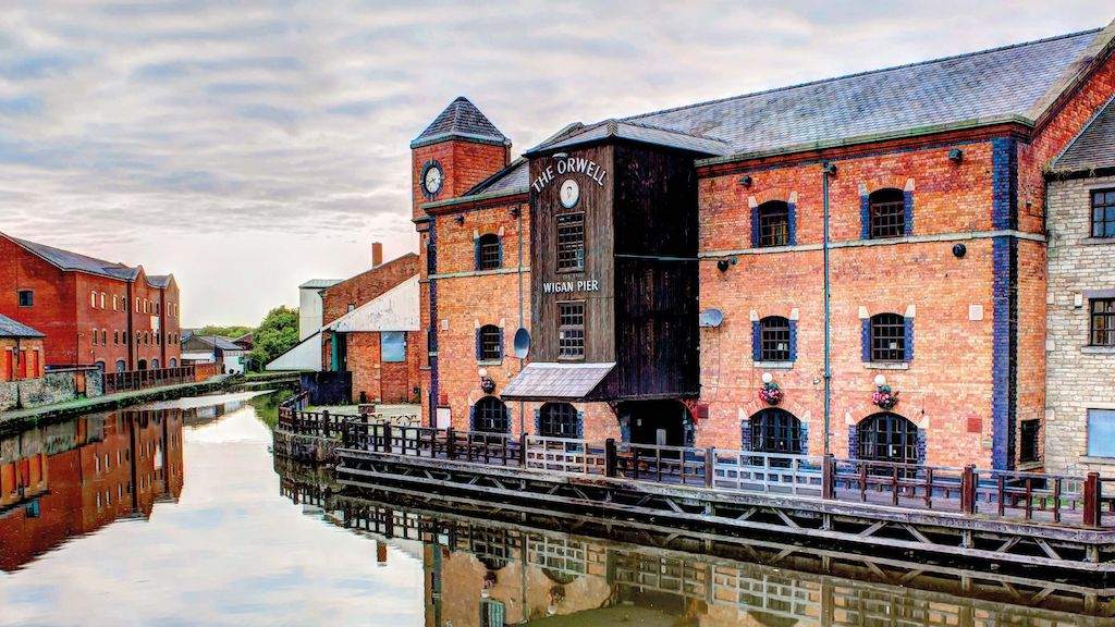 Redevelopment of Wigan Pier, once home to legendary UK to