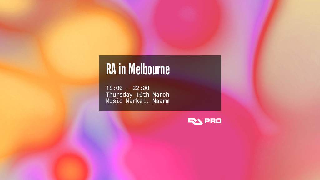 RA to host evening of music and conversation at Melbourne venue Music Market image