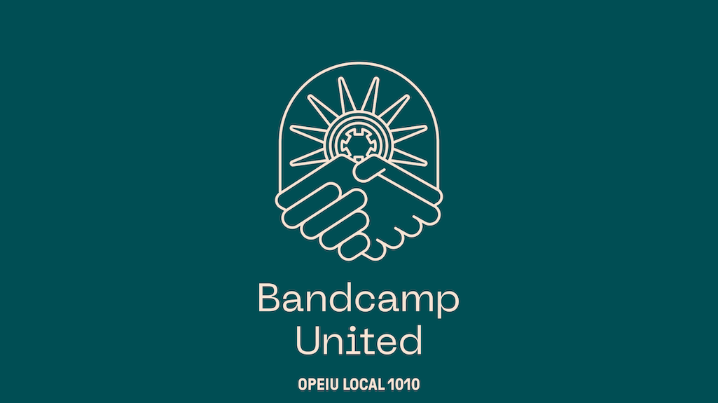 Bandcamp employees form union, Bandcamp United image