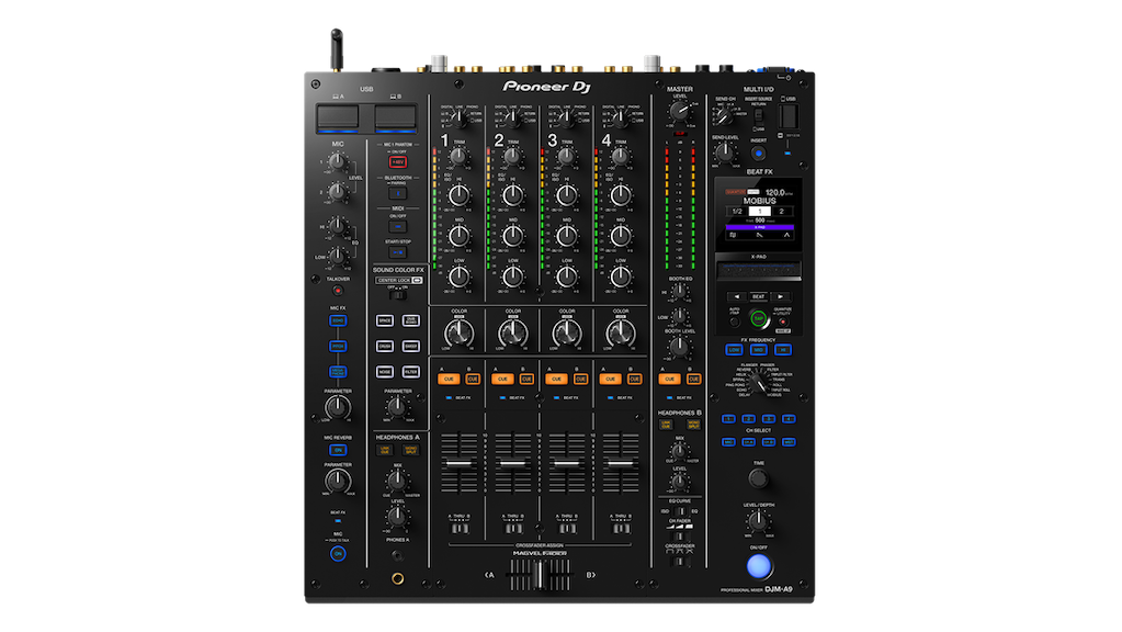 Pioneer DJ announces new four-channel mixer, DJM-A9 image