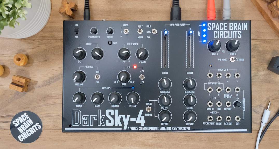 Space Brain Circuits releases new desktop polysynth image