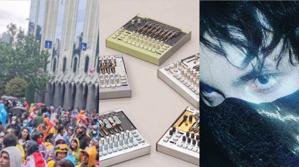 This week's top stories: Georgia protests, Korg synth, I Hate Models cancellation image