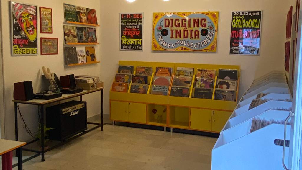 New Delhi record store Digging In India opens image