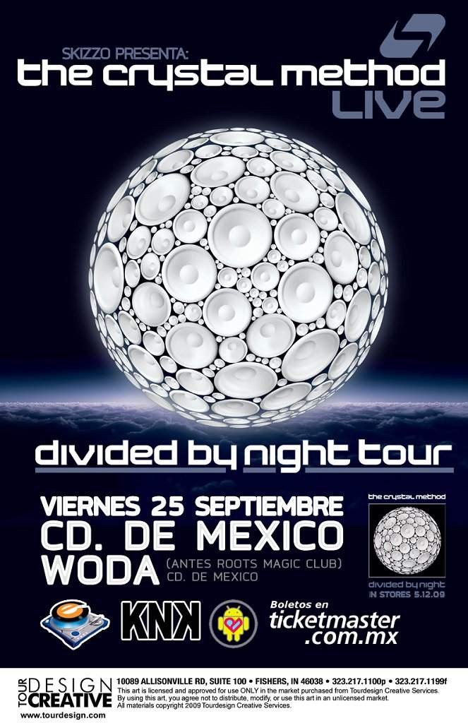 The Crystal Method at Roots Magic Club, Mexico City